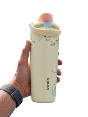 Owala FreeSip Sway Stainless Water Bottle 30 oz Color Peach Pink